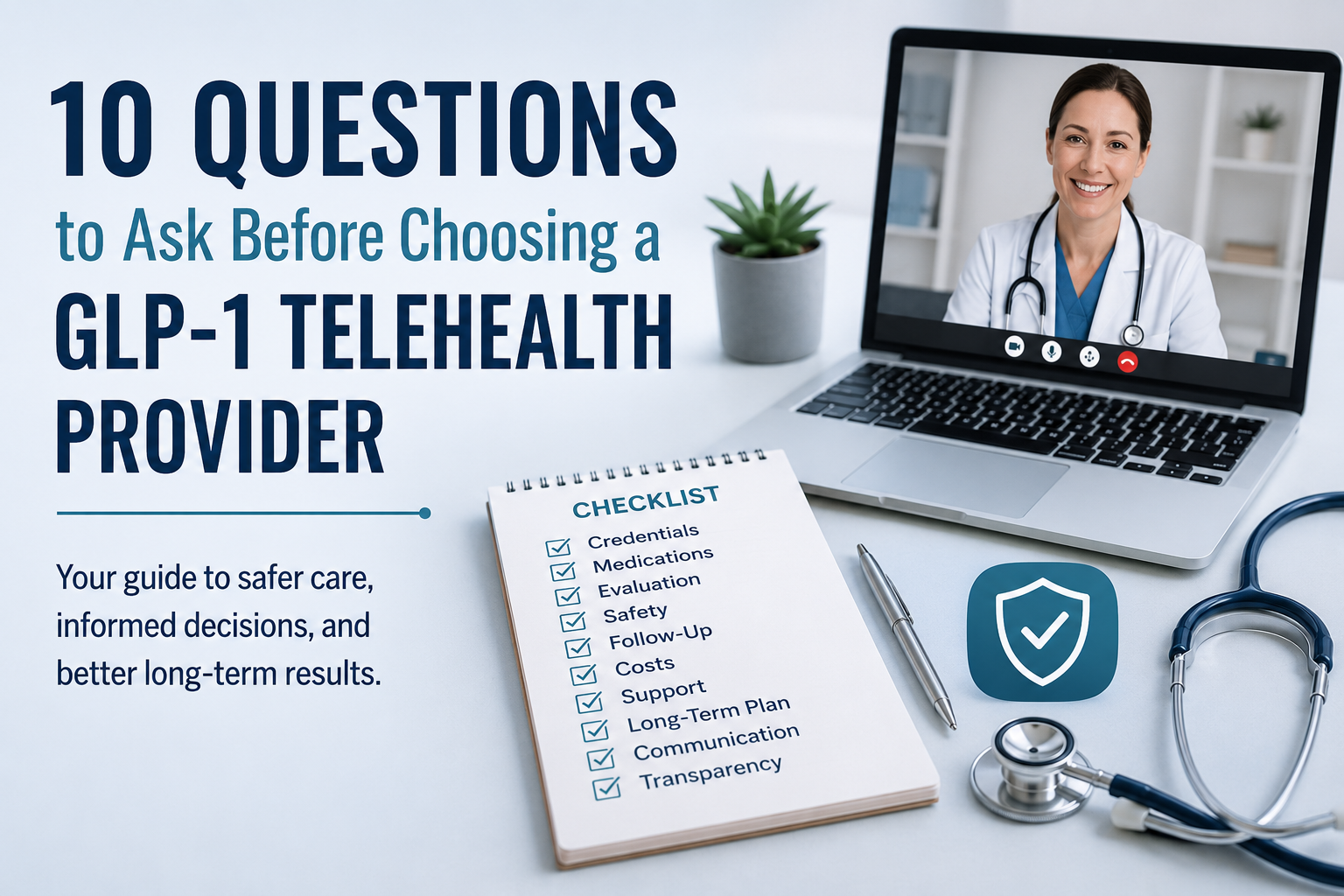 Ten questions to ask before choosing a GLP-1 telehealth provider