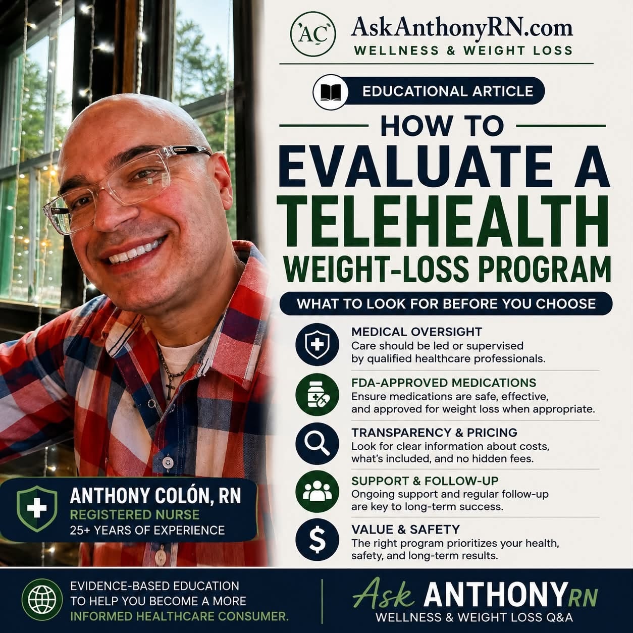How to evaluate a telehealth weight-loss program