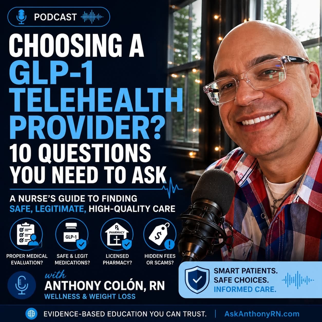 Choosing a GLP-1 telehealth provider, ten questions to ask