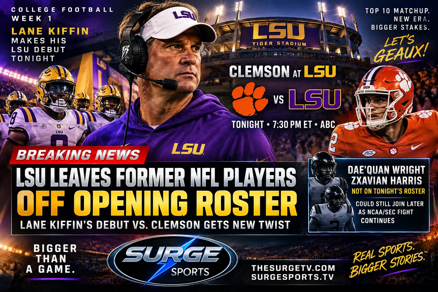 Surge Sports Daily article artwork