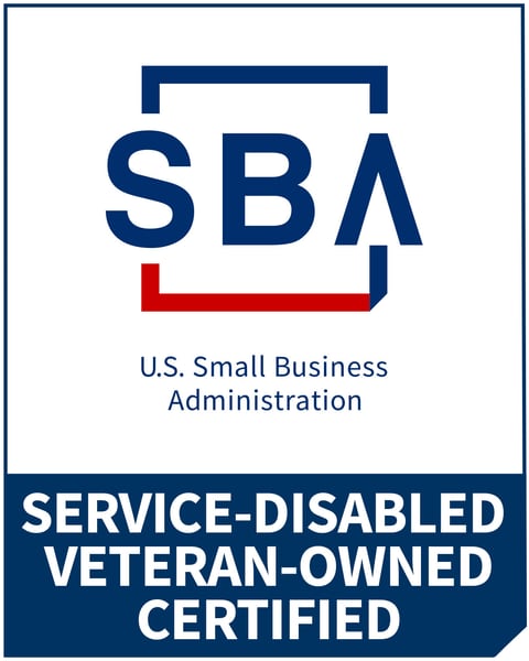 Service-Disabled Veteran-Owned Certified by the U.S. Small Business Administration