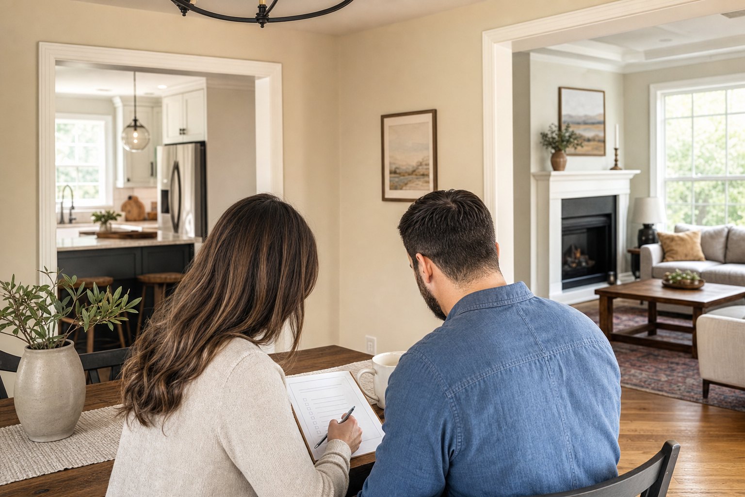 Maryland home and community scene