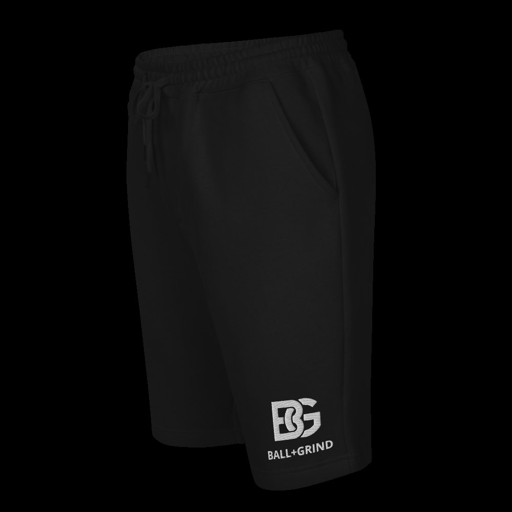BALL+GRIND - BG Black/Wht Stitched Shorts