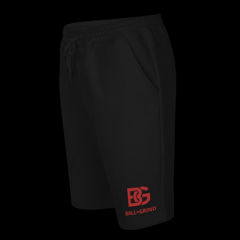 BALL+GRIND - BG Blk/Red Stitched Shorts