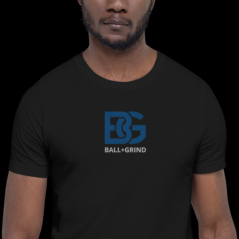 BALL+GRIND - BG "BROYAL" Stitched Short-Sleeve Unisex T-Shirt
