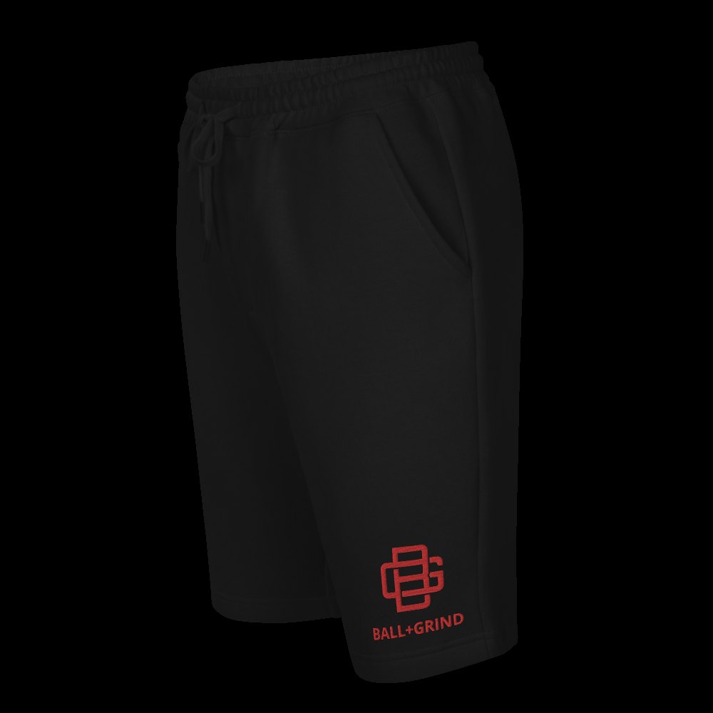 BALL+GRIND - BG Loop Blk/Red Stitched Shorts