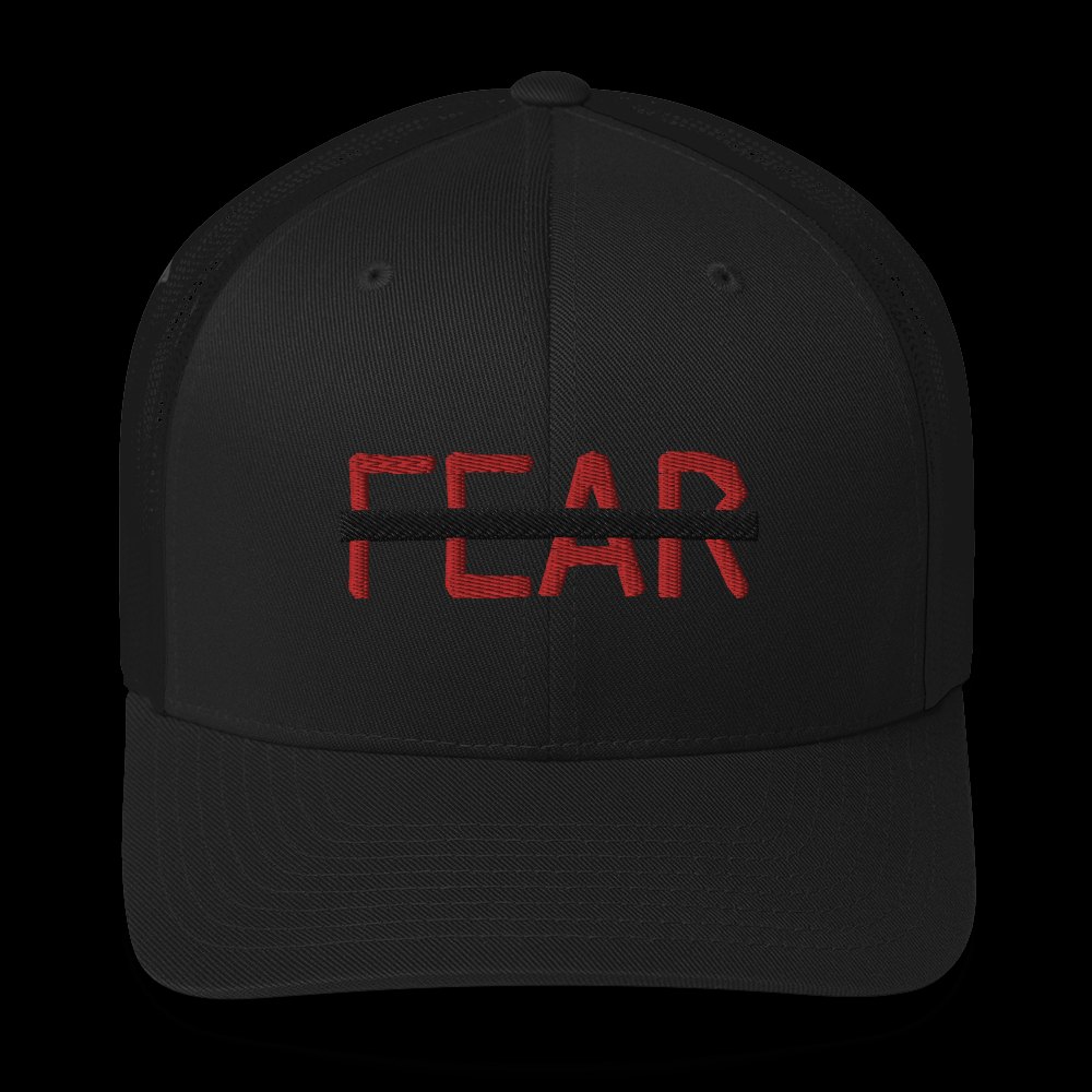 BALL+GRIND - FEARLESS Black Strike Trucker Cap