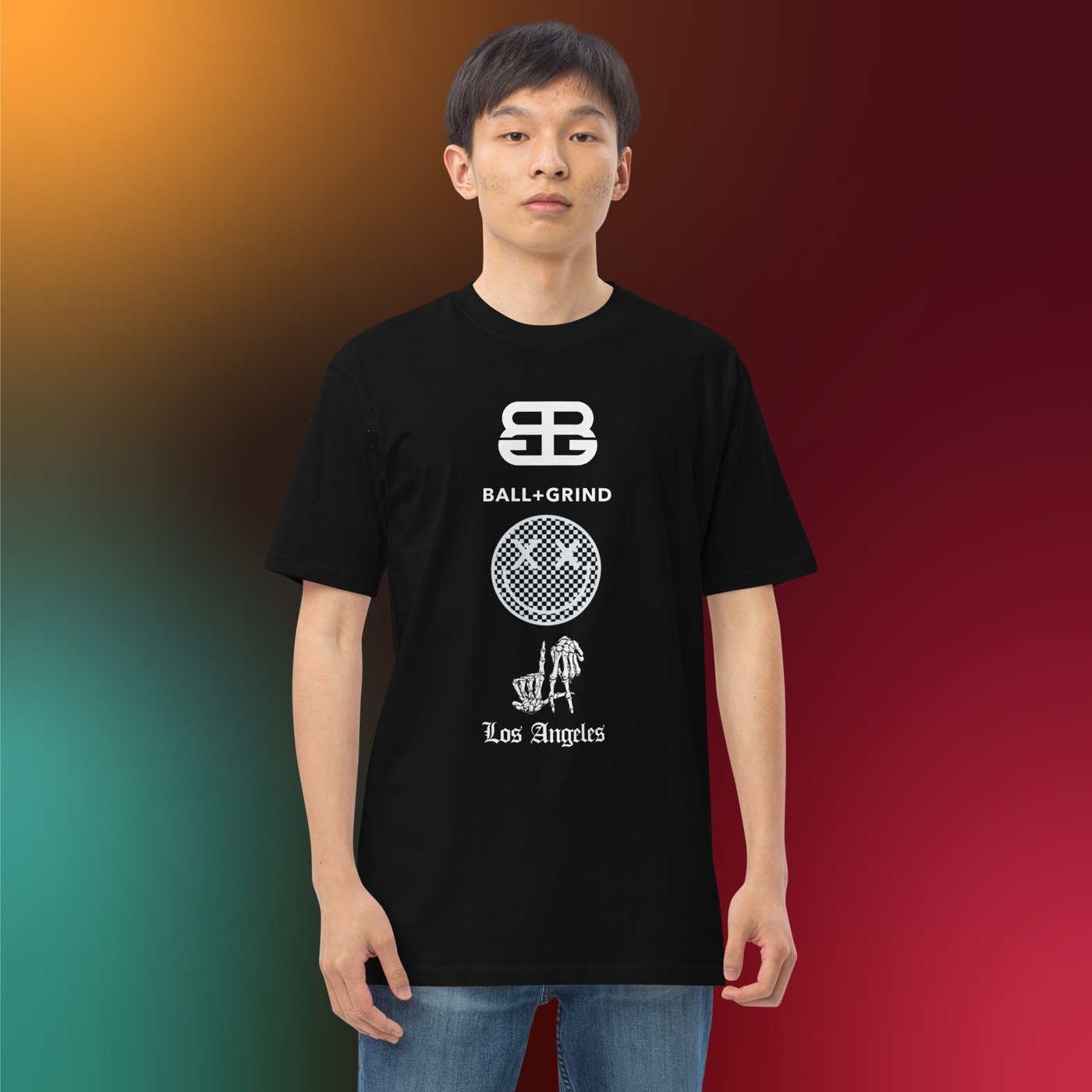 BALL+GRIND - The LA Smiley Tee