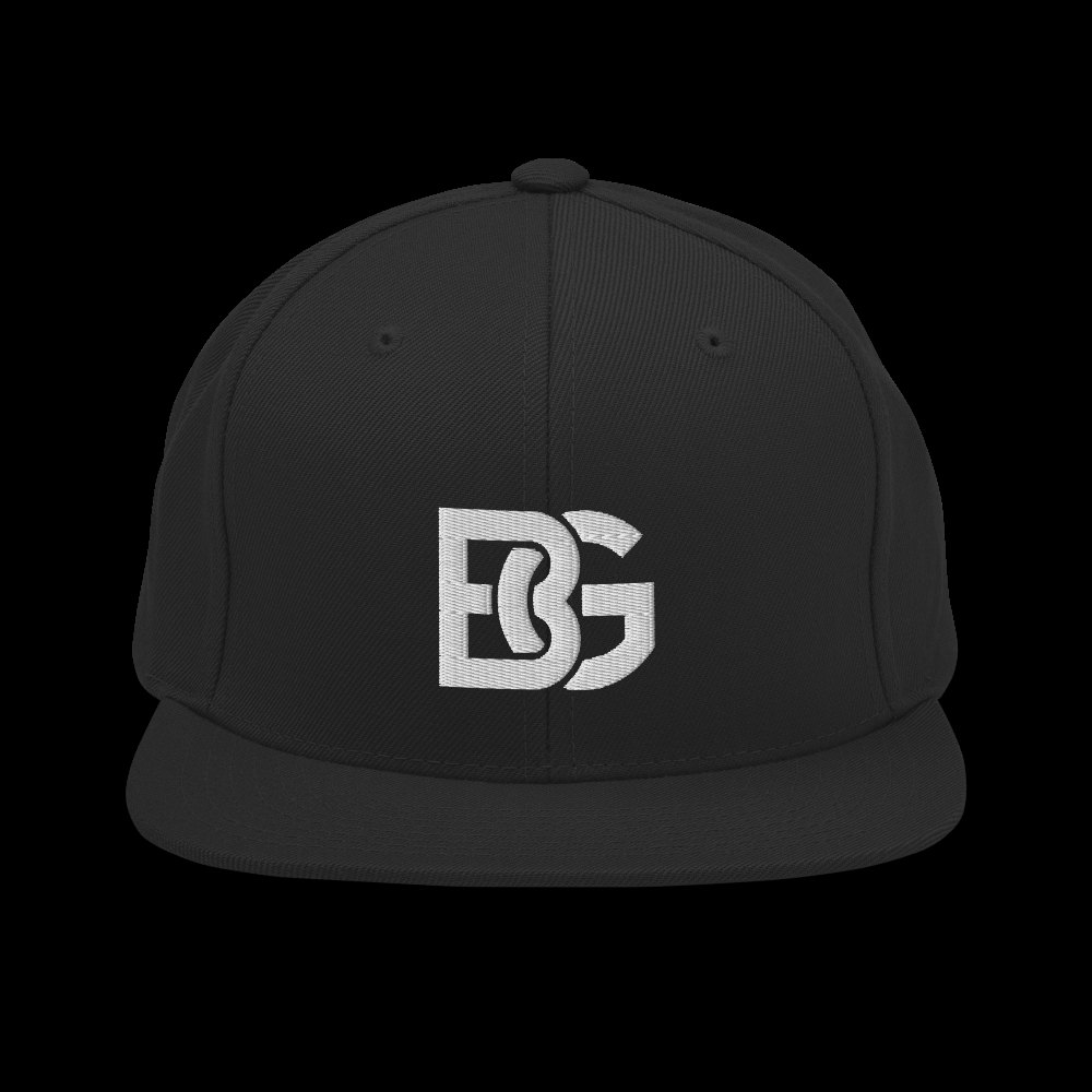 BALL+GRIND - BG (White Stitched) Snapback