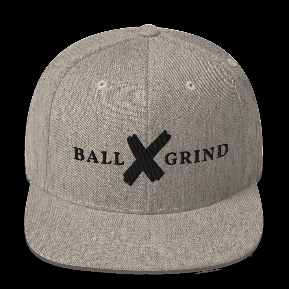 BALL x GRIND: Black X Snap Back