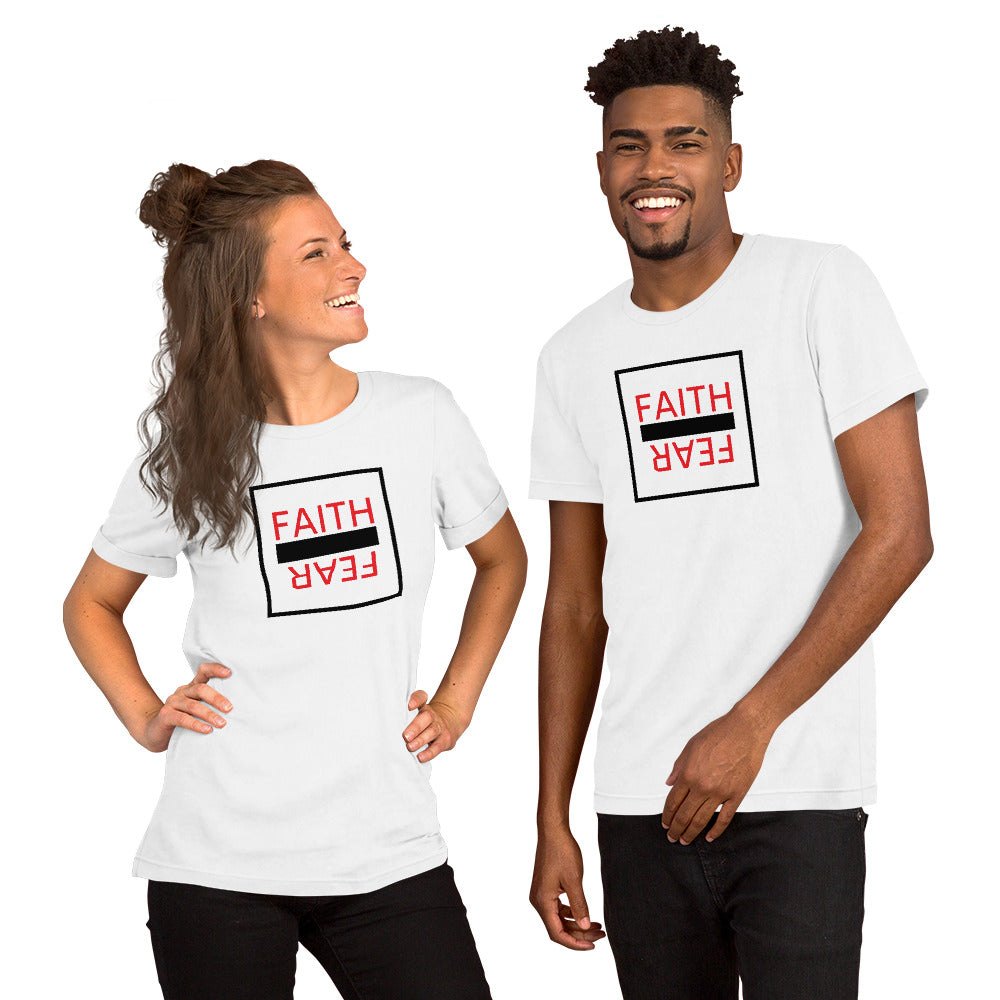 Ball+Grind - "FAITH OVER FEAR" Short-Sleeve Unisex T-Shirt
