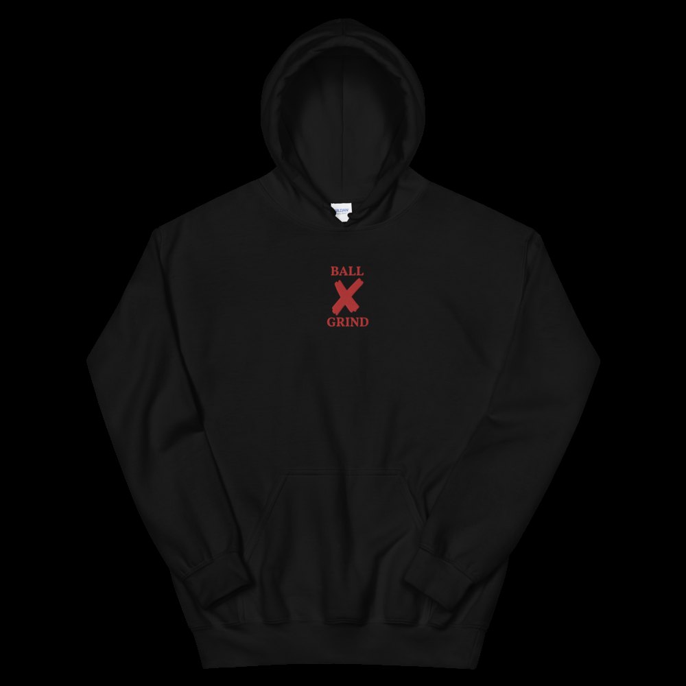 BALL x GRIND: RED X HOODIE