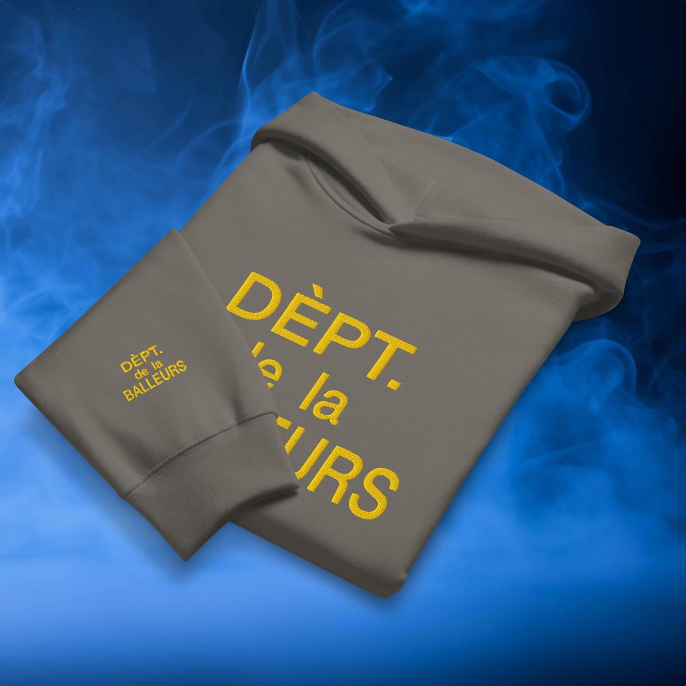 BALLERS DEPT. - DEPT. de la BALLEURS Oversized Heavyweight Hoodie