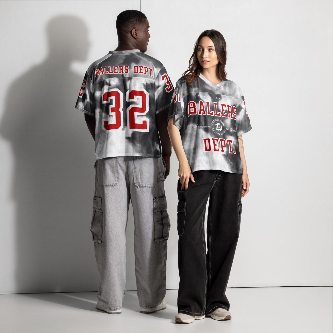 BALLERS DEPT. - The Champions Clubhouse Football Jersey