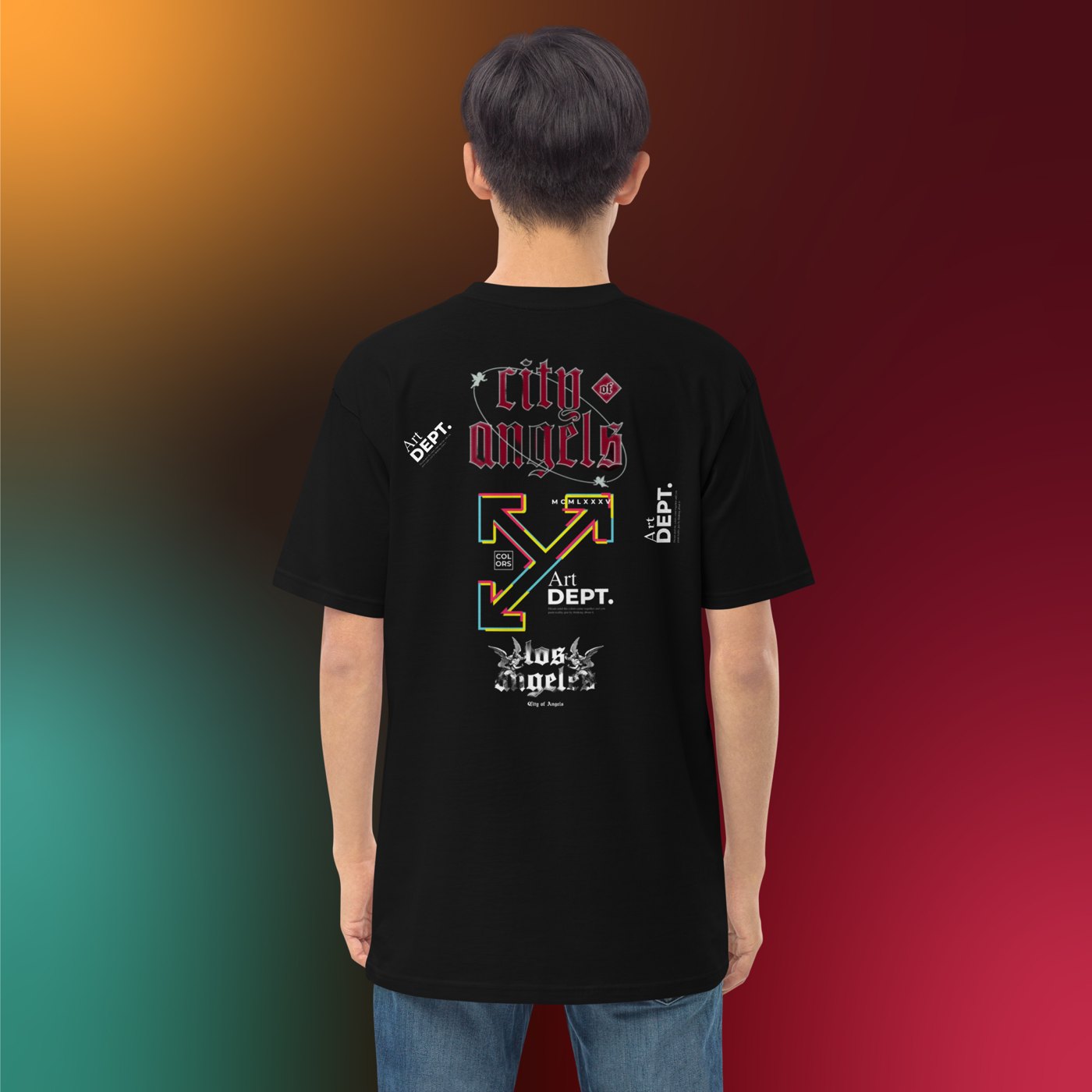 City of Angels - Art Dept. Men’s Premium Heavyweight Tee