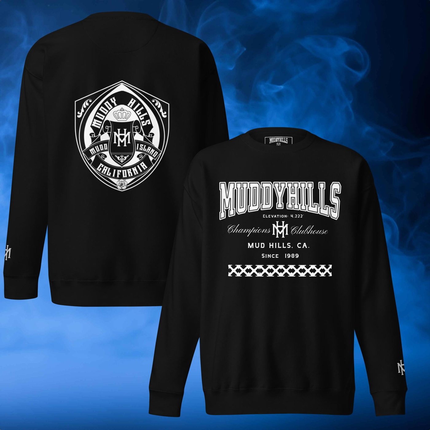 MUDDY HILLS - CHAMPIONS CLUBHOUSE Unisex Premium Sweatshirt