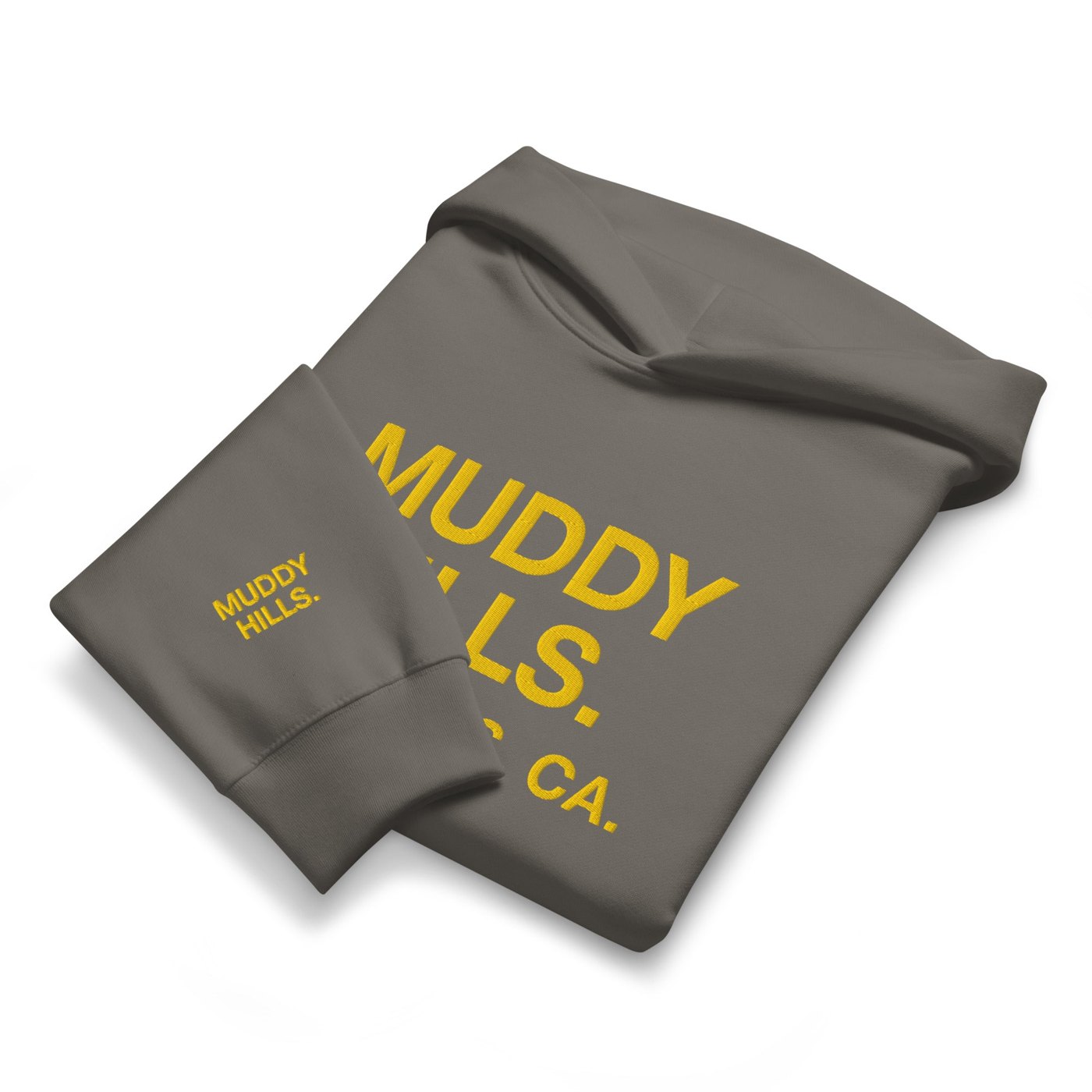 MUDDYHILLS - MUD HILLS CALI STITCHED UNISEX Oversized Heavyweight Hoodie