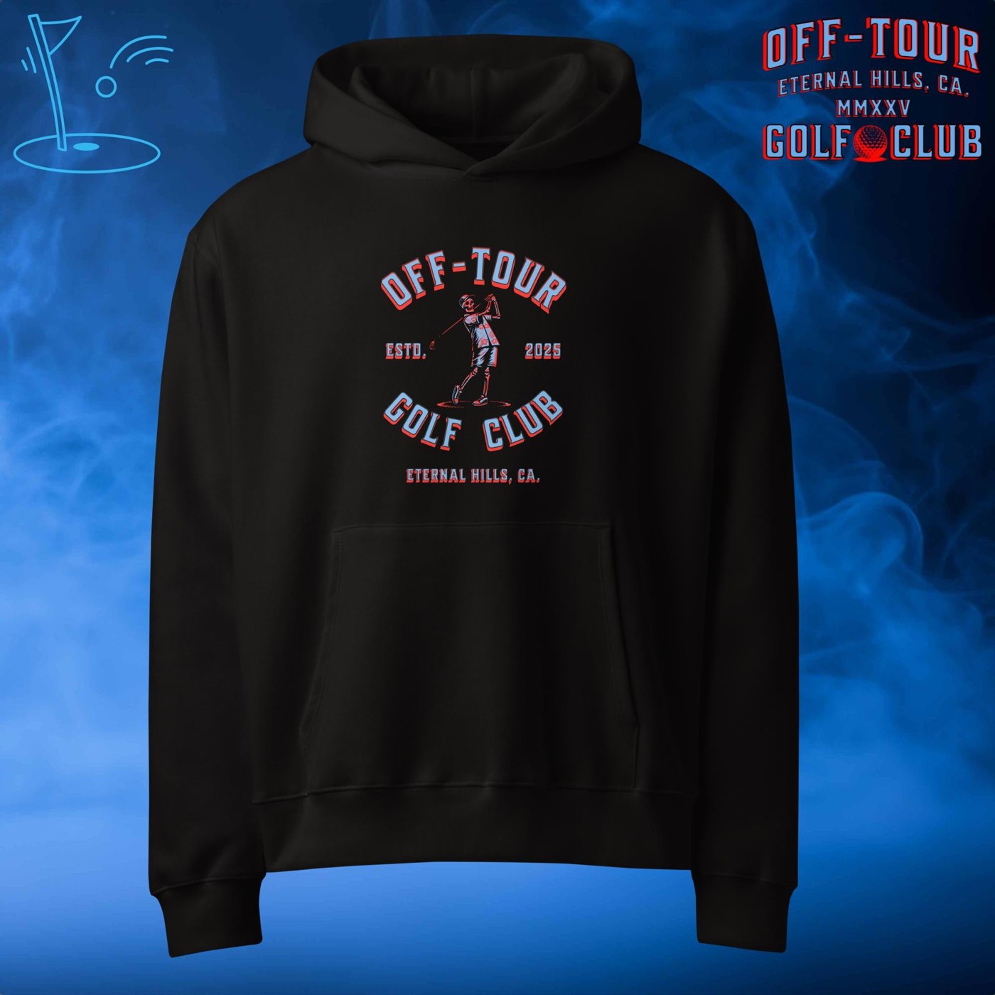 OFF-TOUR GOLF CLUB - Eternal Hills Oversized Heavyweight Hoodie