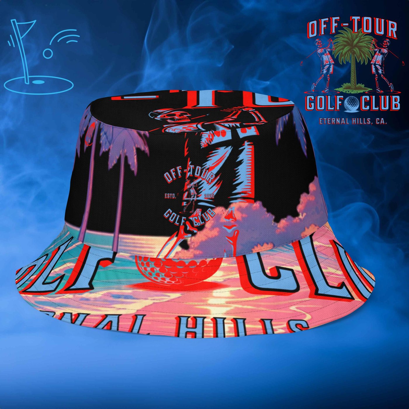 OFF-TOUR GOLF CLUB - Eternal Hills Reversible Bucket Hat
