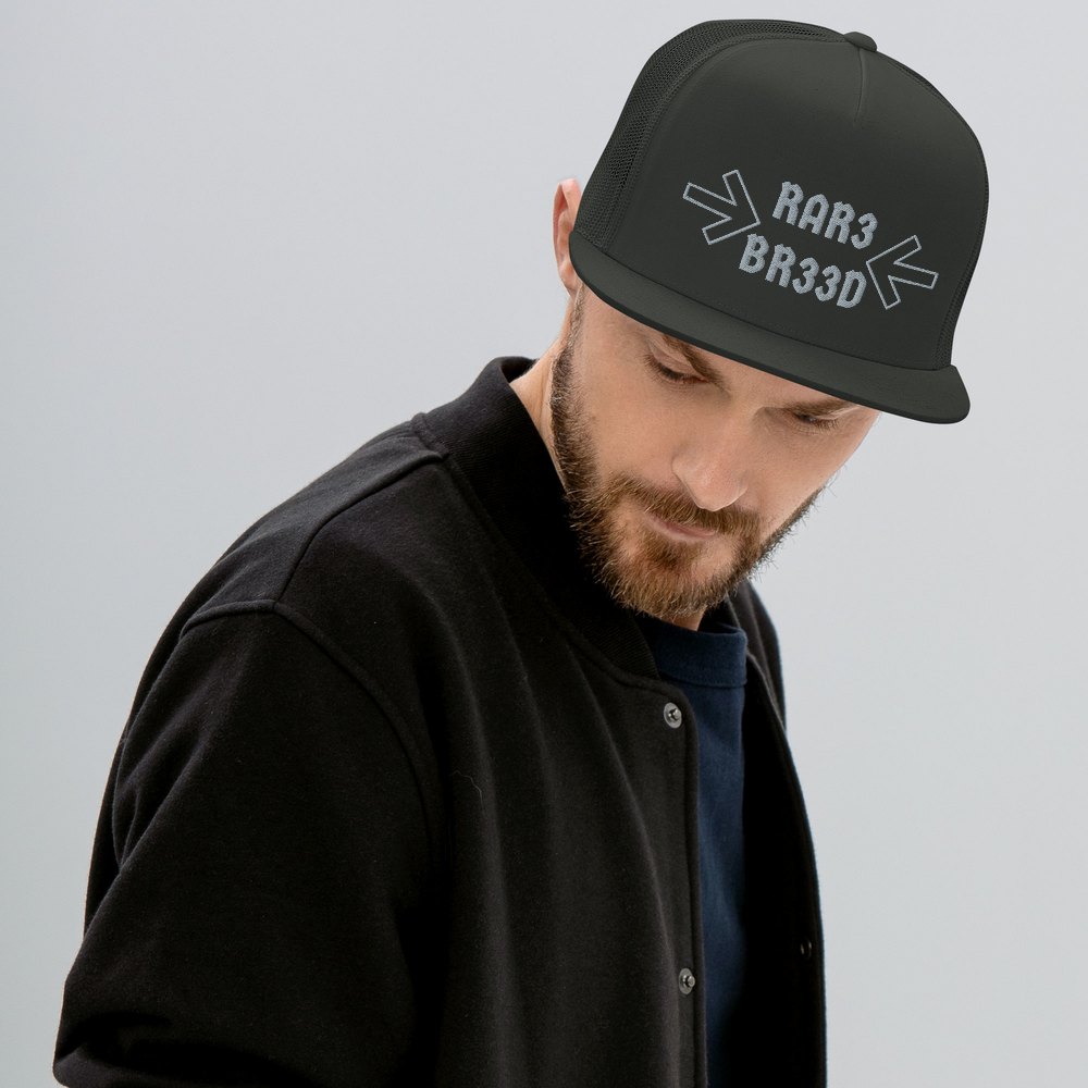 RAR3 BR33D - The Grey Trucker Cap
