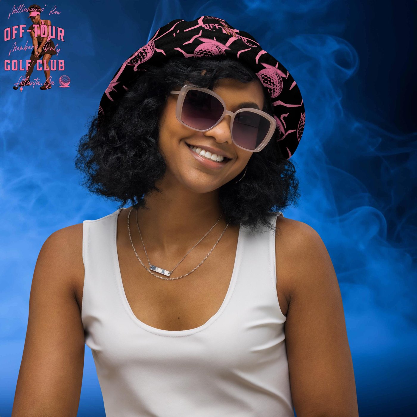 OFF-TOUR GOLF CLUB - Millionaires' Row Atlanta Reversible Bucket Hat