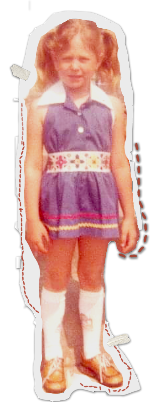 Michel Keck as a child