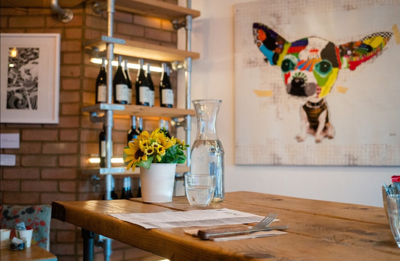 CHIHUAHUA in Bean & Hop (London) by Michel Keck installed in a real interior