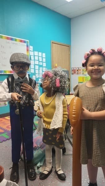 Young children at J.W. Reed Christian Academy