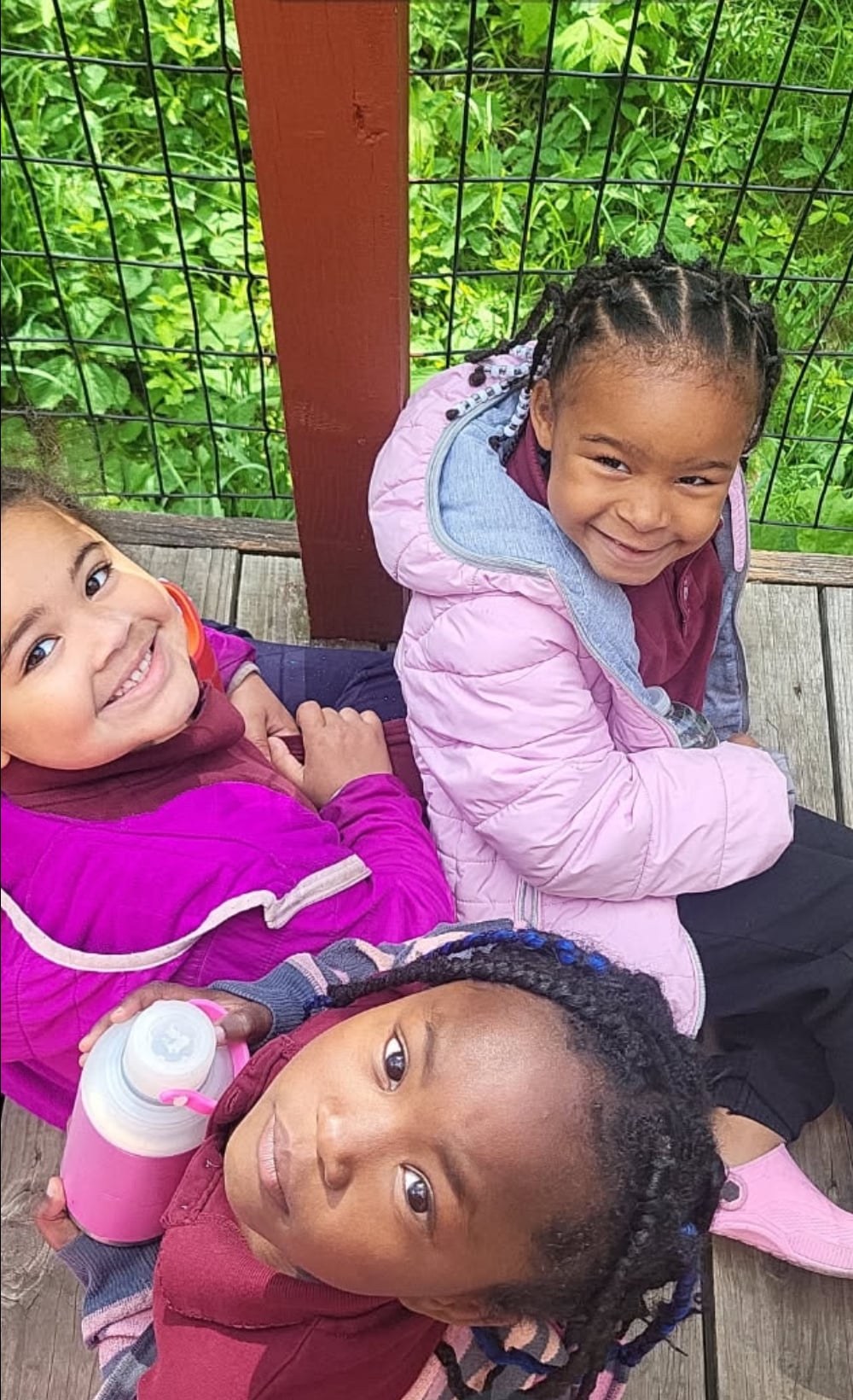 Young children at a J.W. Reed Christian Academy school activity