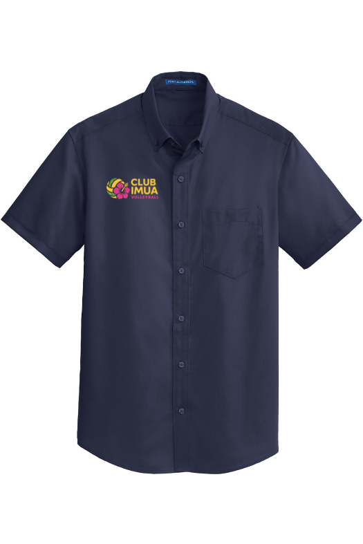 Club IMUA Volleyball Short Sleeve SuperPro Twill Shirt