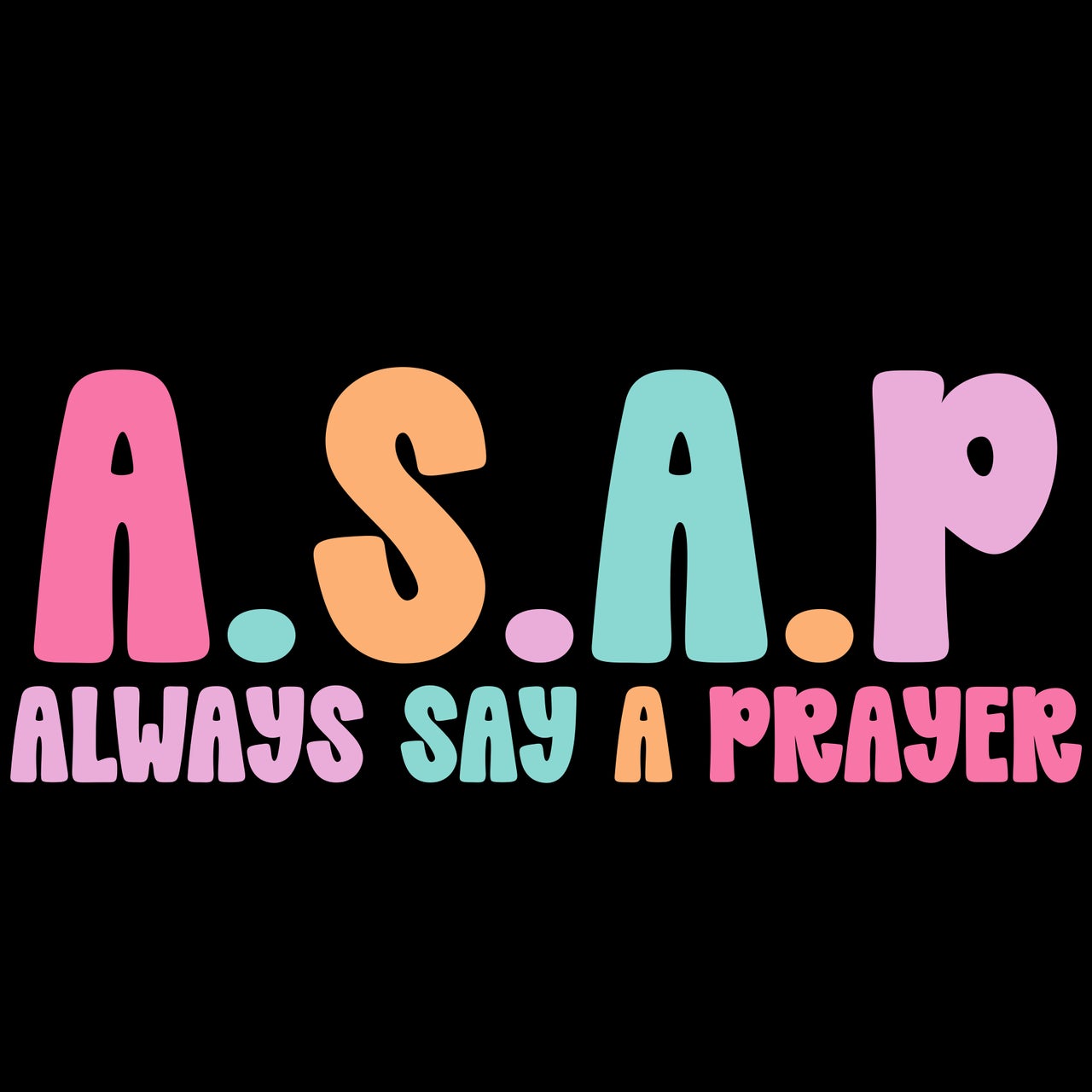 A.S.A.P Tee detail