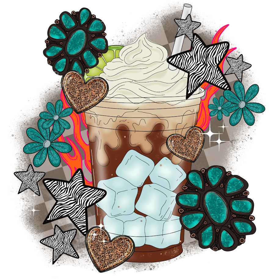 All the Punchy Drinks Tee detail