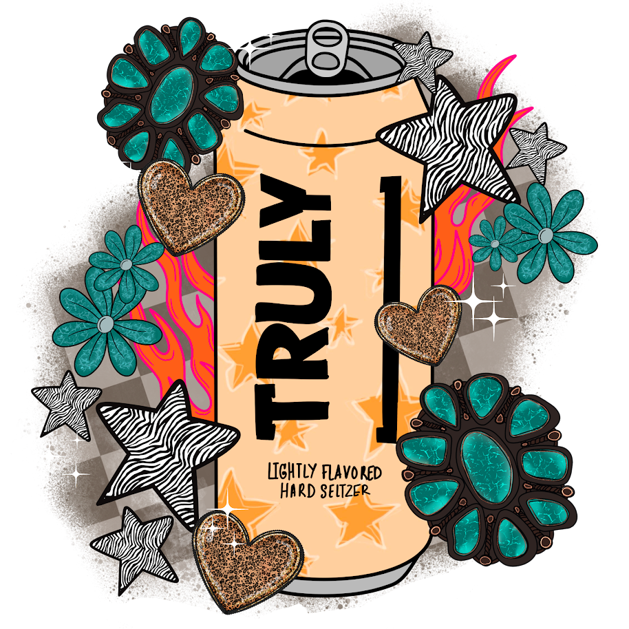 All the Punchy Drinks Tee detail