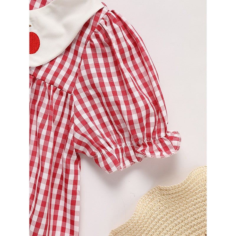 Back to School Smocked Dress detail
