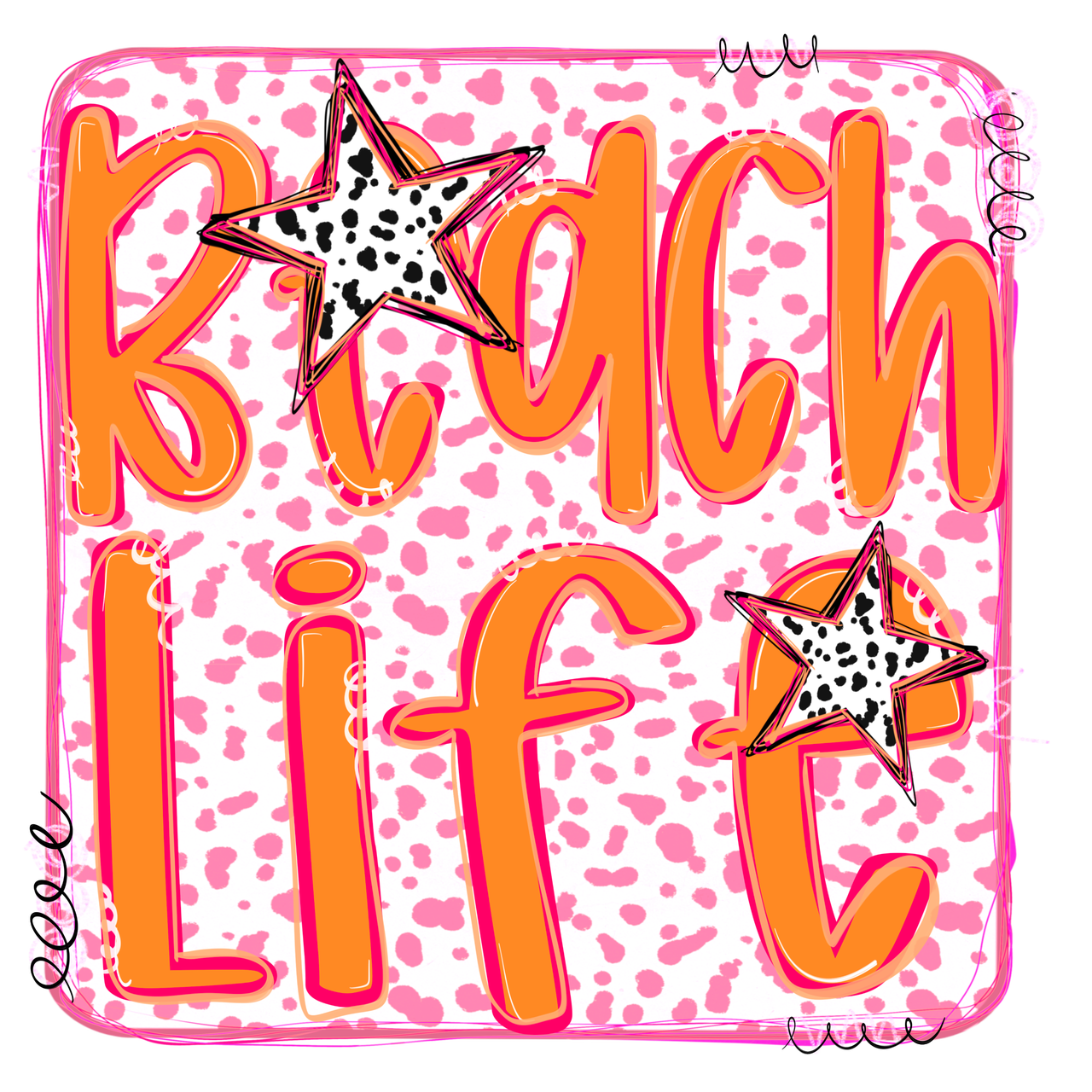 Beach Life Tee detail