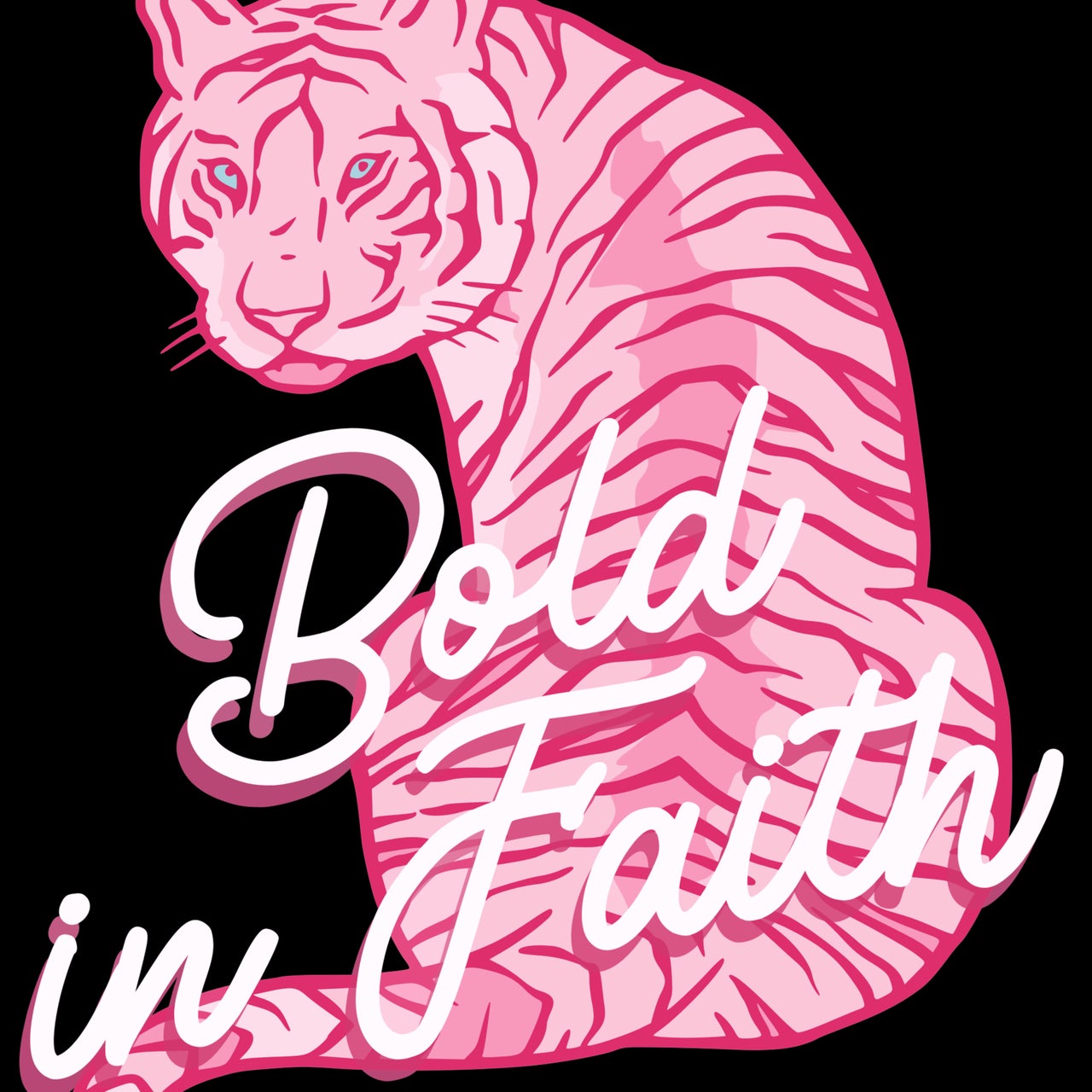 Bold in Faith Tee detail