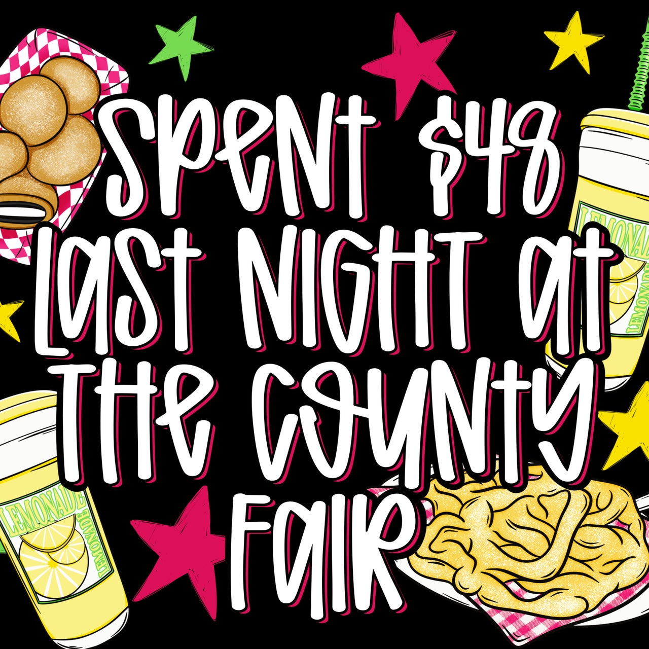 County Fair Tee detail