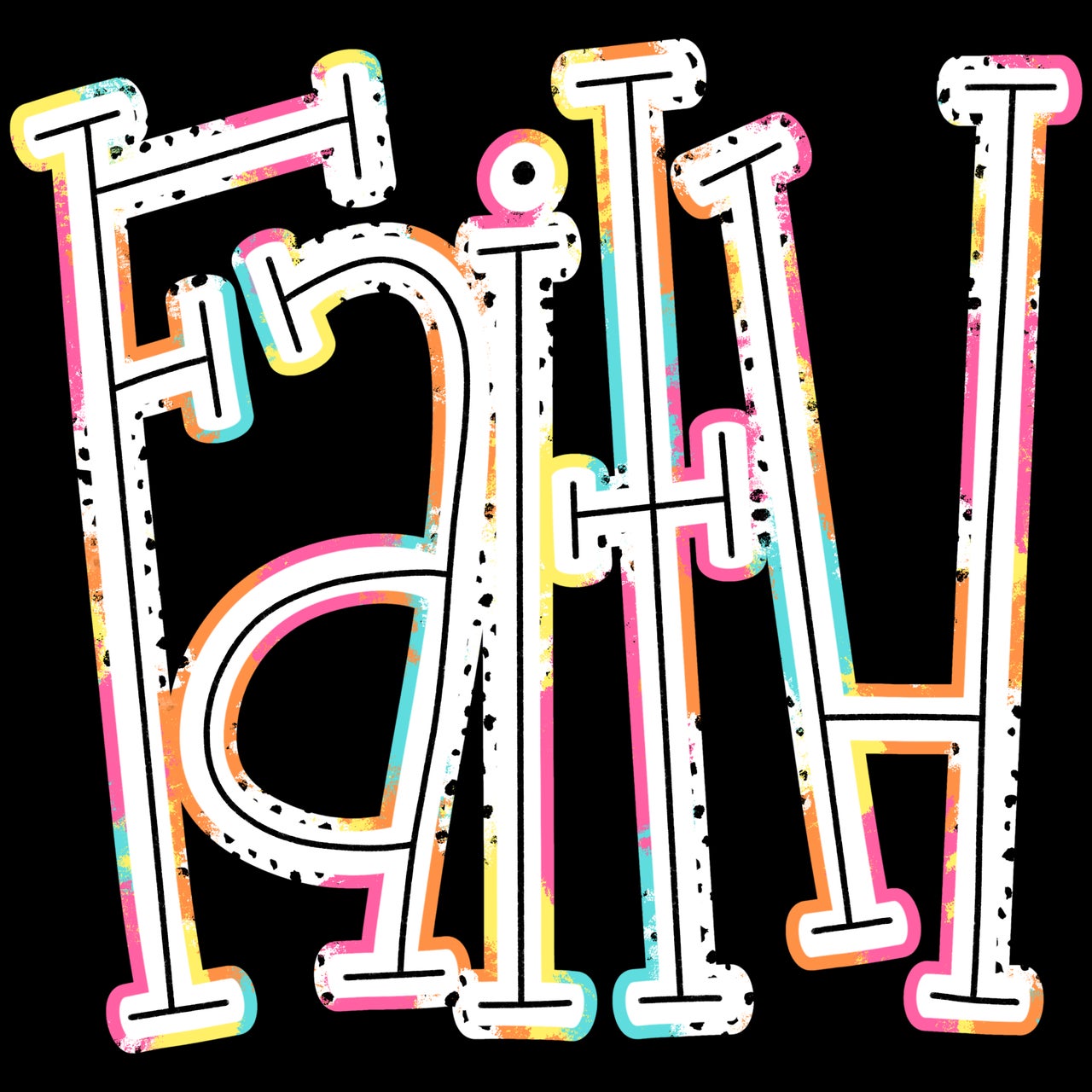 Faith Tee detail
