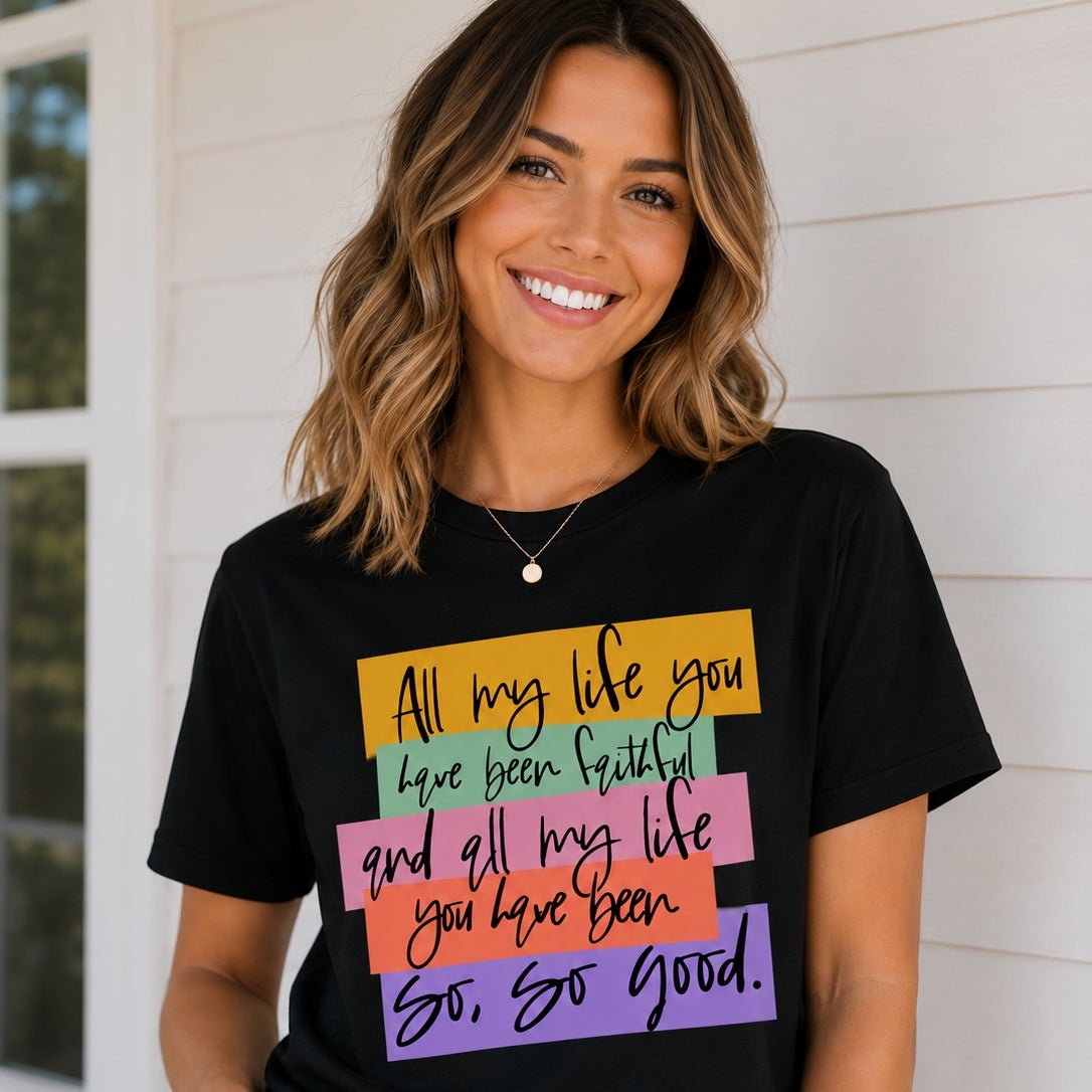 Faithful Tee detail