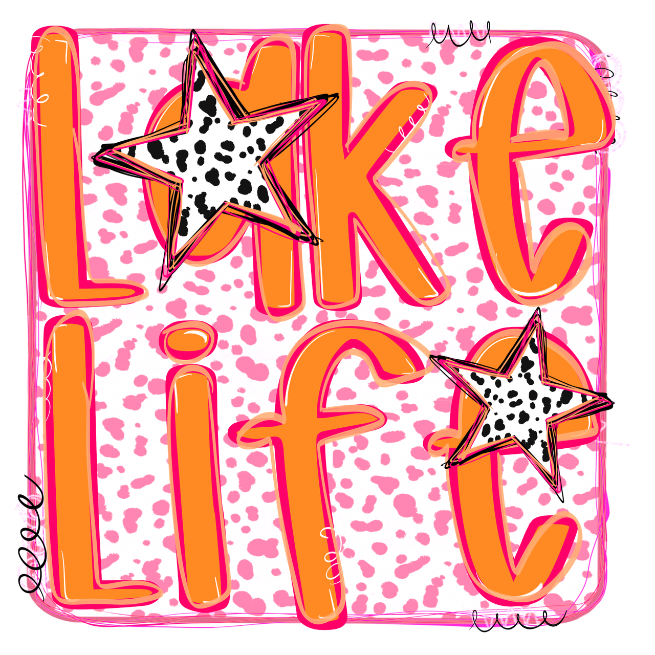 Lake Life Tee detail