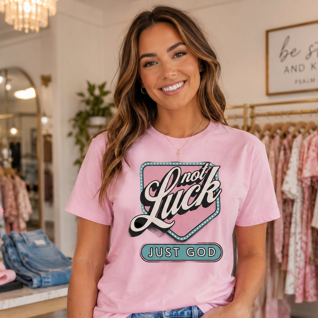 Not Luck just God Tee