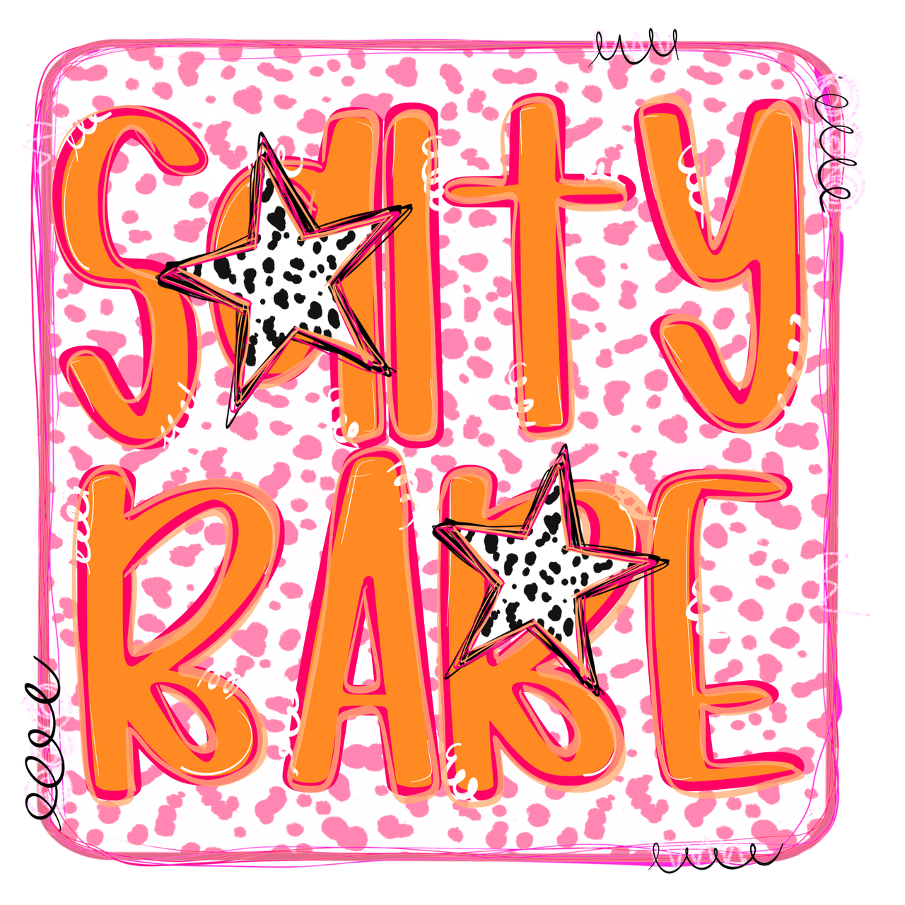 Salty Babe Tee detail