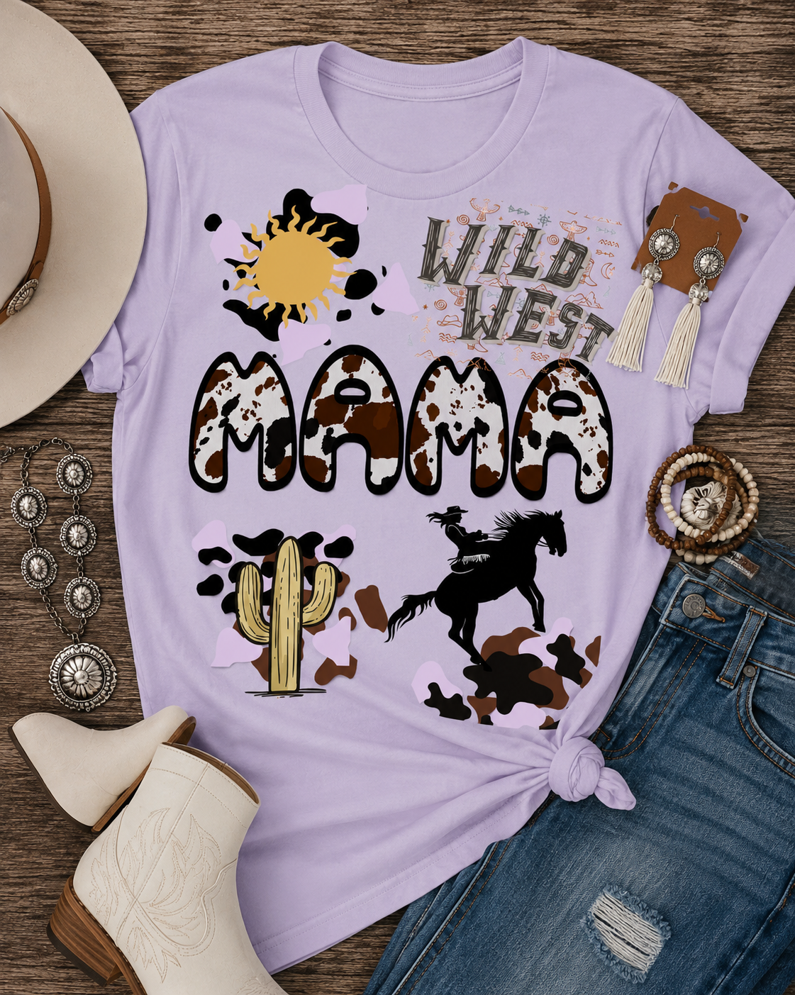 Wild West Mama detail