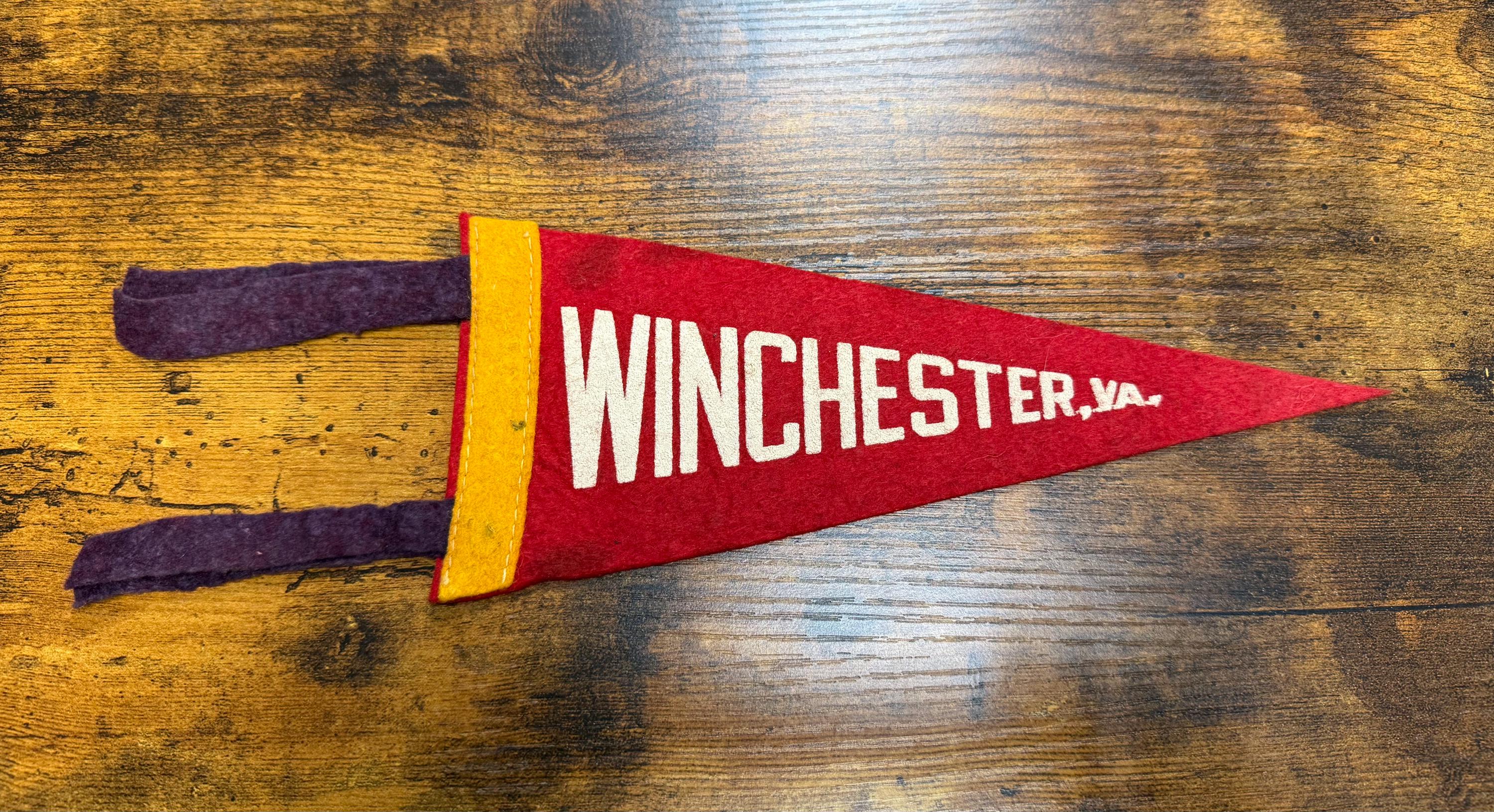 Vintage Empire State Games Syracuse mini pennant from the EBKS Resale collection