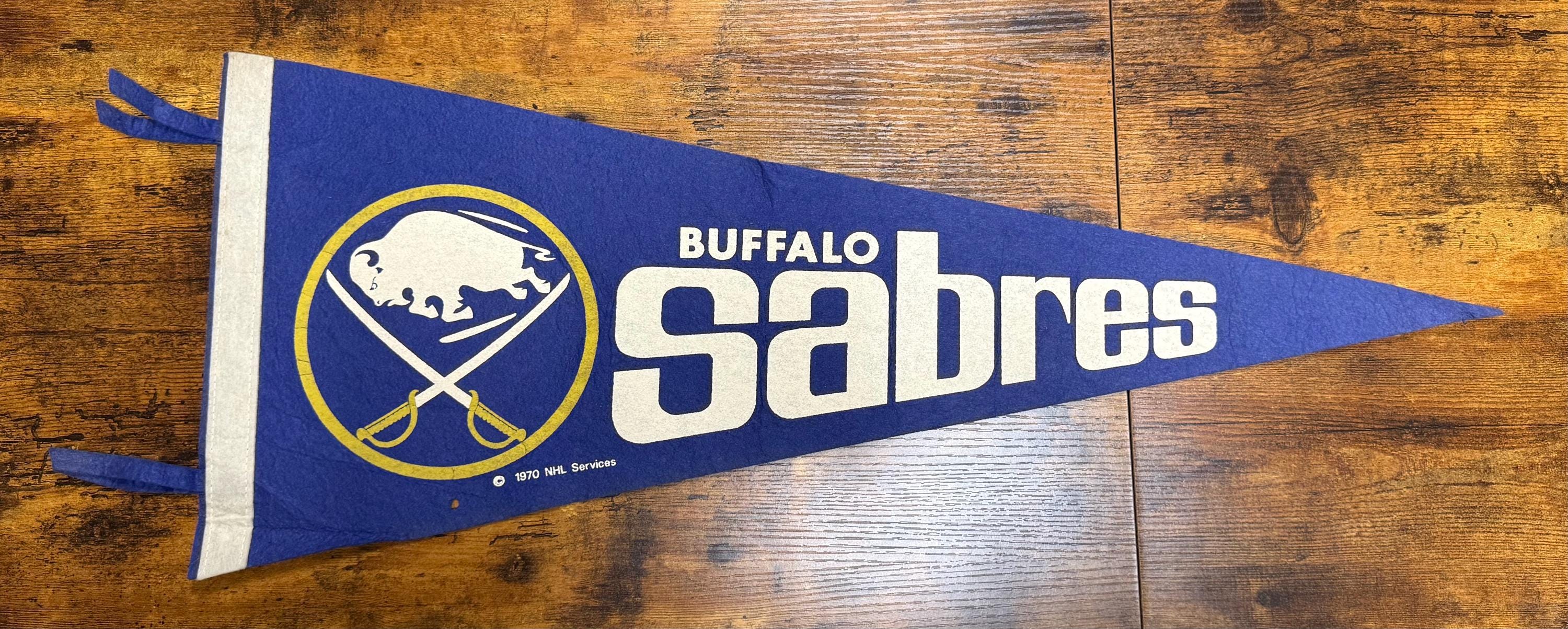 Vintage NHL felt pennant from the EBKS Resale collection