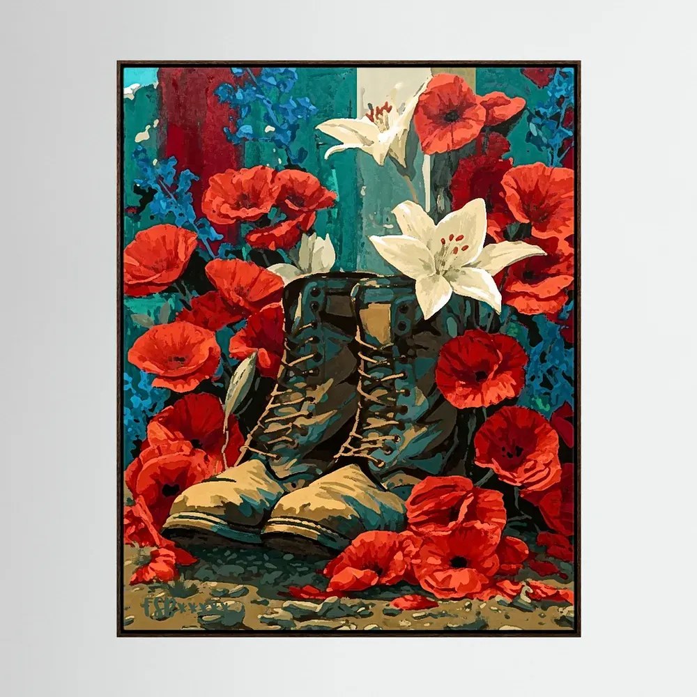 Honor canvas artwork, view 4