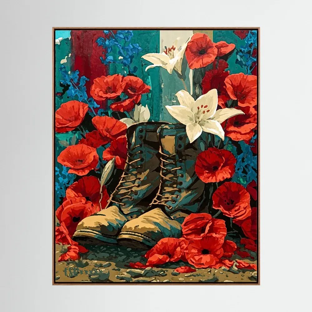 Honor canvas artwork, view 5