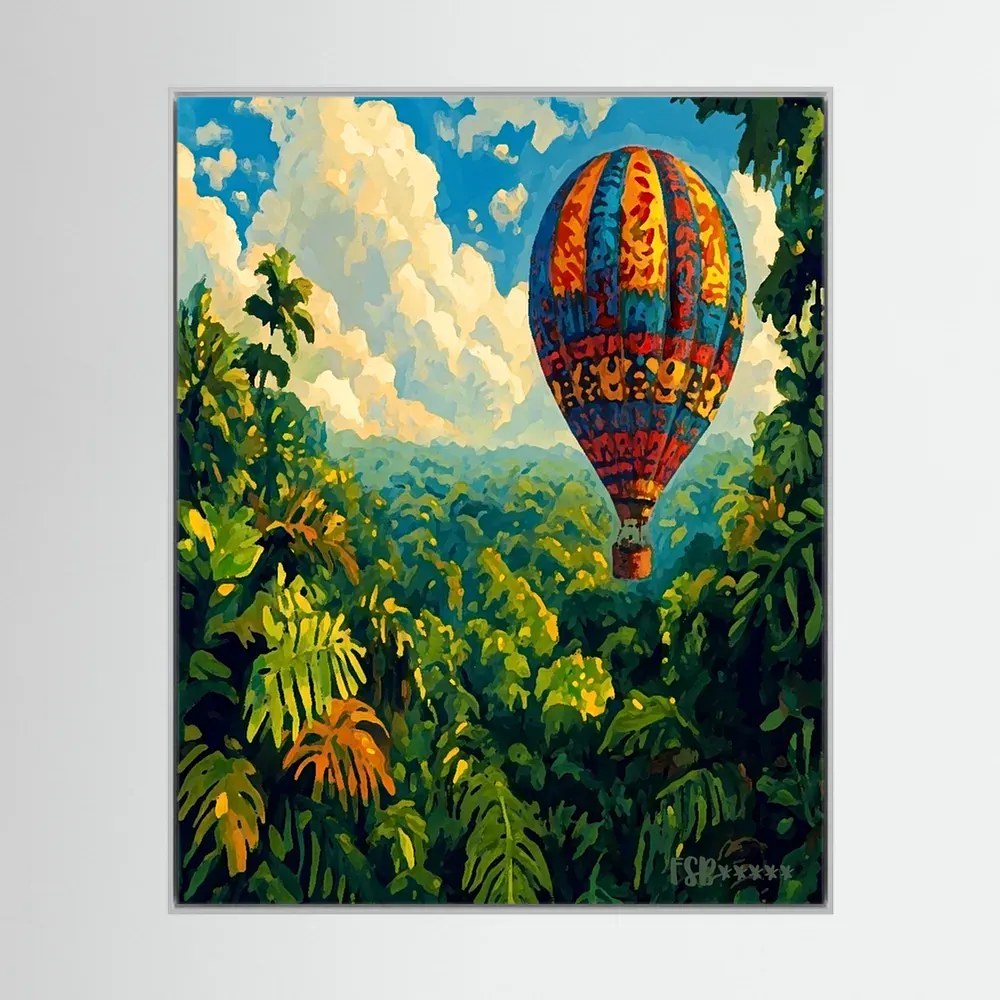 The View canvas artwork, view 3