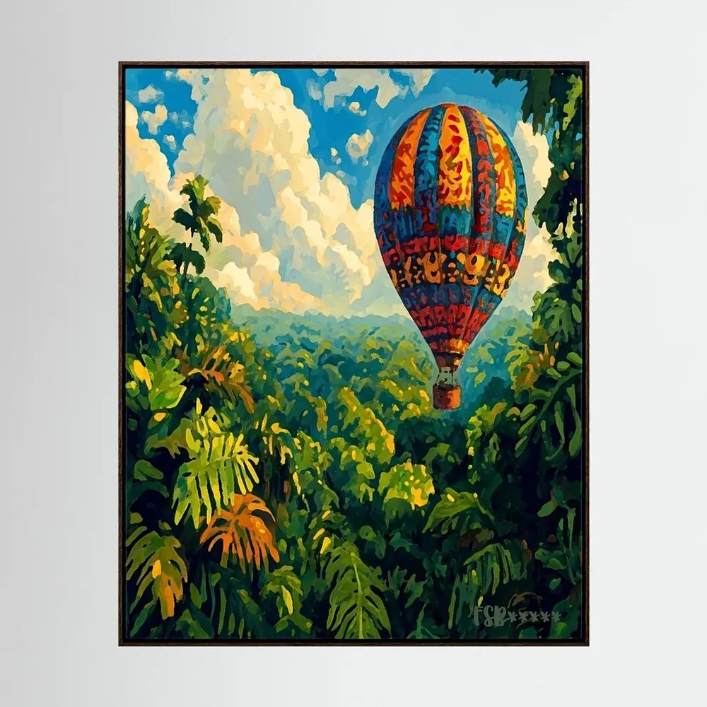 The View canvas artwork, view 4