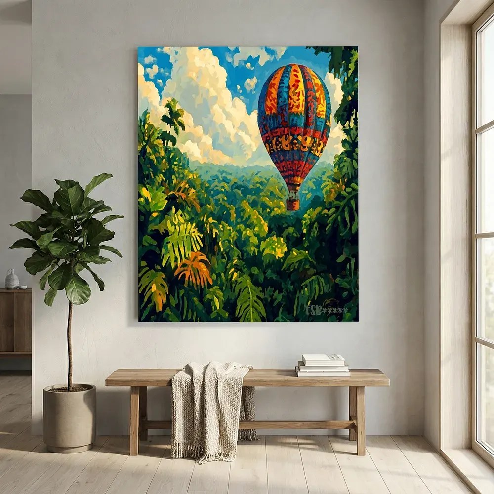 The View canvas artwork, view 6
